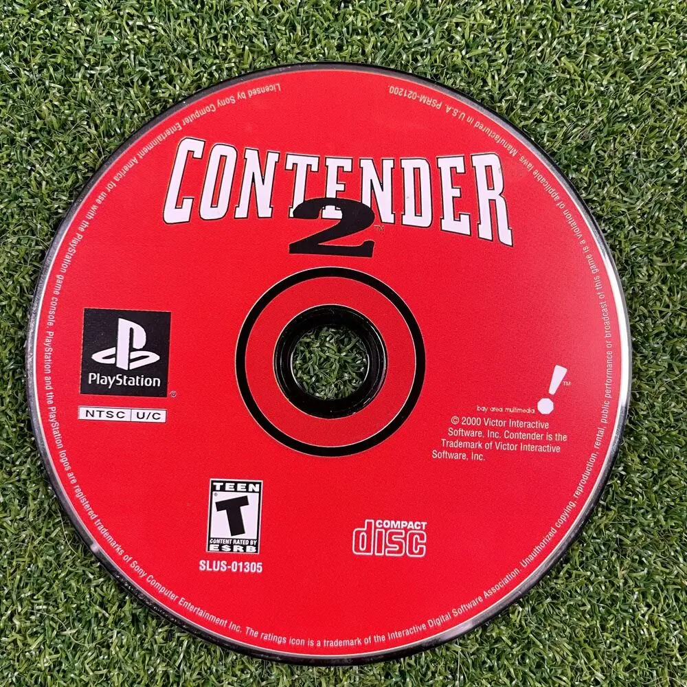 Contender 2 (Sony PlayStation 1, 2000) PS1 Disc Only